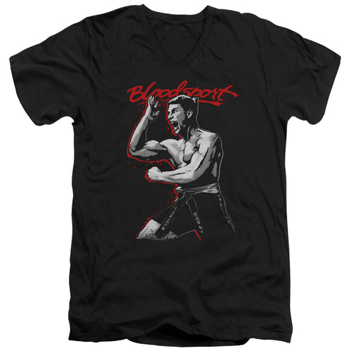 Bloodsport Loud Mouth V-Neck T-Shirt