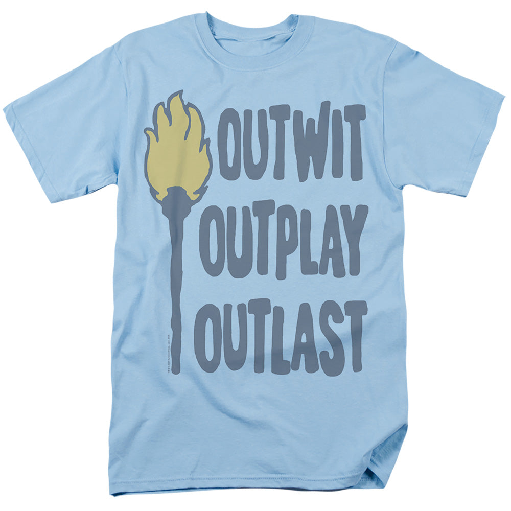 Survivor Outwit Outplay Outlast Grey T-Shirt