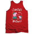 Peppa Pig And George Pig, Merry Christmas Elves Tank Top