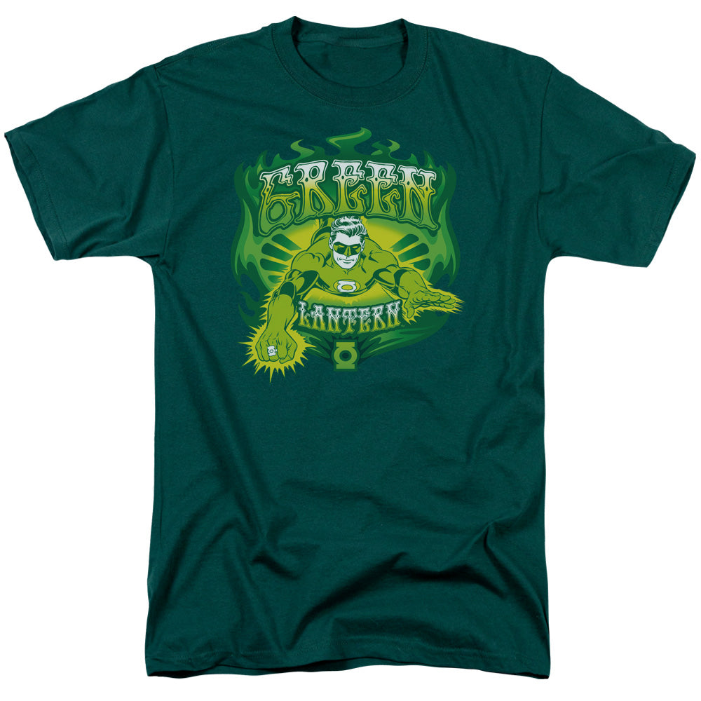 DC Comics Green Flames T-Shirt