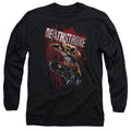 Justice League Blood Splattered Long Sleeve T-Shirt