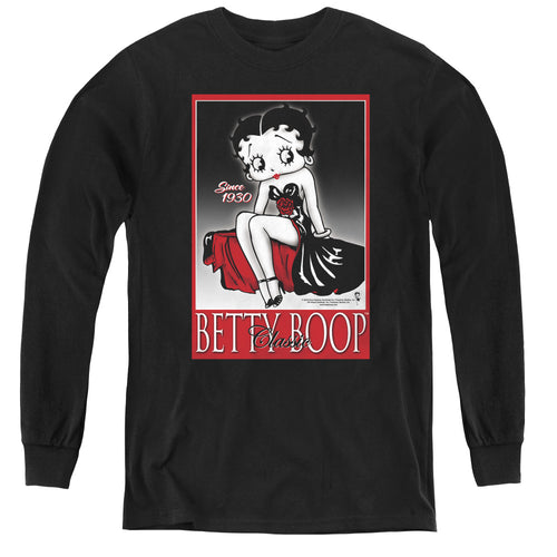 Betty Boop Classic Since 1930 Youth Long Sleeve T-Shirt