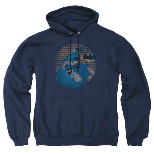 Batman In The Spotlight Pullover Hoodie