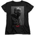 The Batman Riddler Worn Portrait Womens T-Shirt