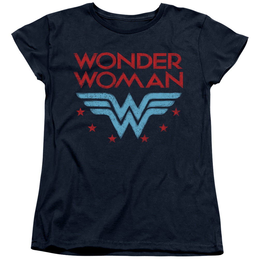 Wonder Woman Wonder Stars Womens T-Shirt