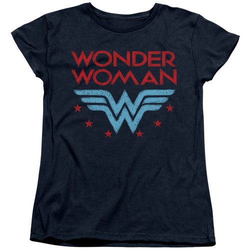Wonder Woman Wonder Stars Womens T-Shirt
