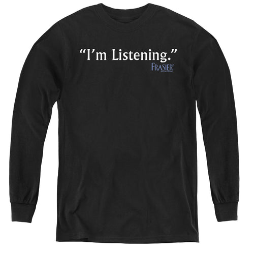 Frasier Im Listening Youth Long Sleeve T-Shirt