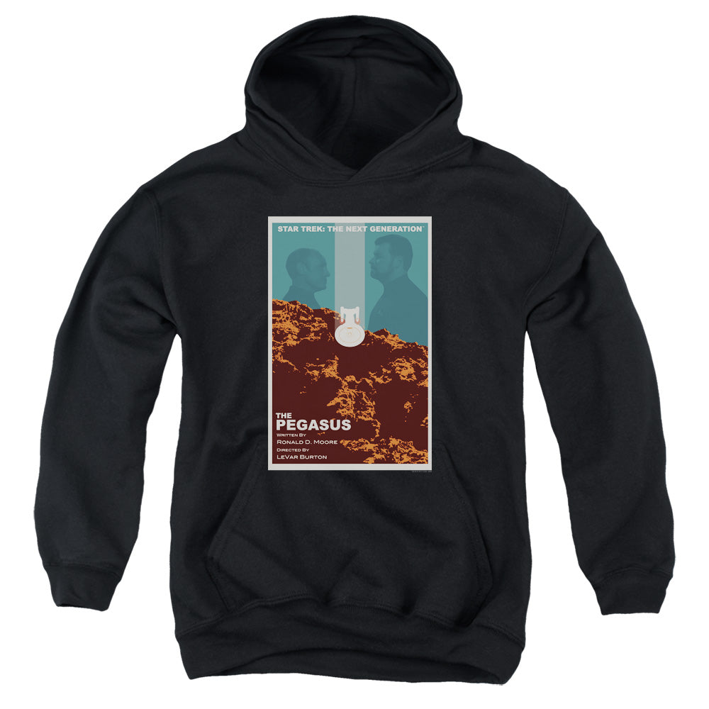 Star Trek The Pegasus Black Youth Hoodie