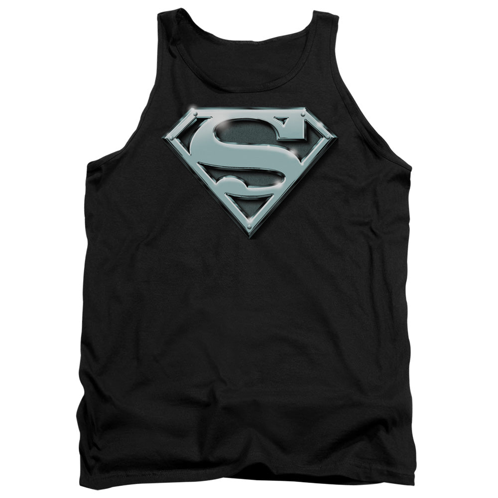 Superman Chrome Shield Tank Top