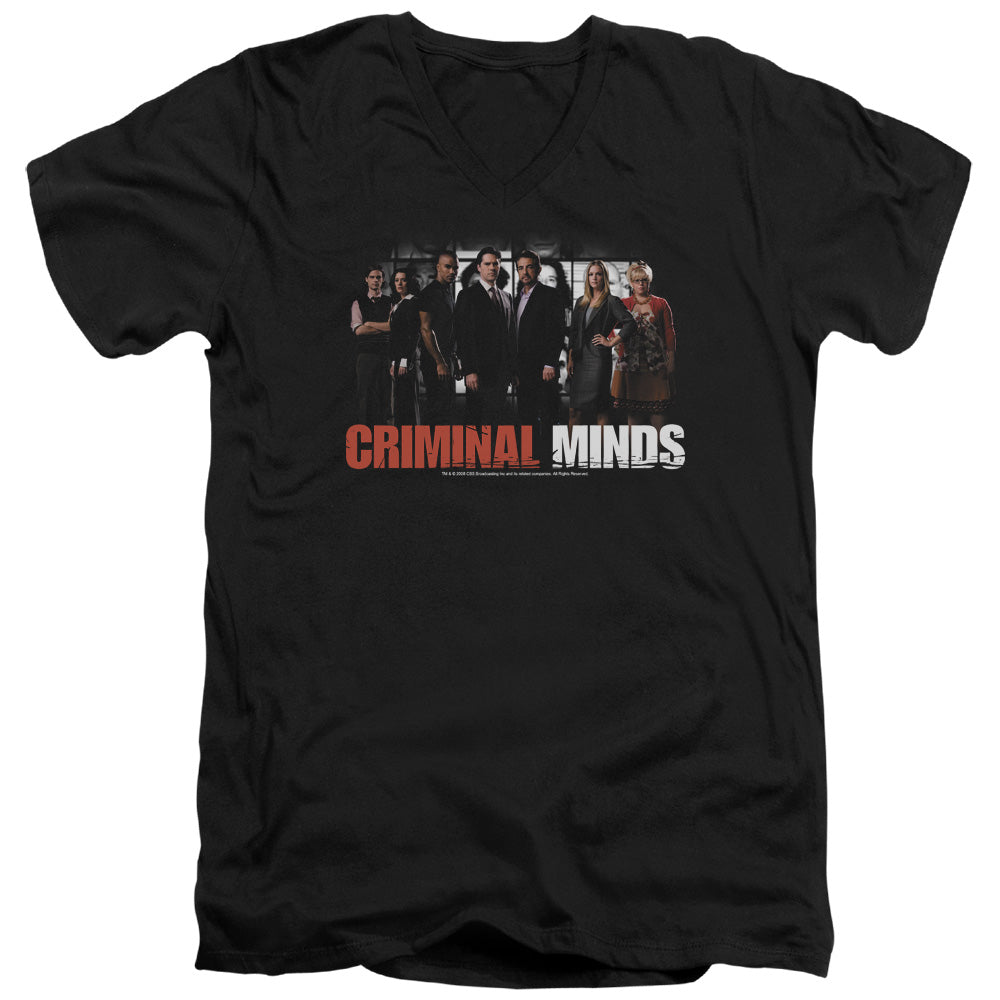 Criminal Minds The Brain Trust V-Neck T-Shirt
