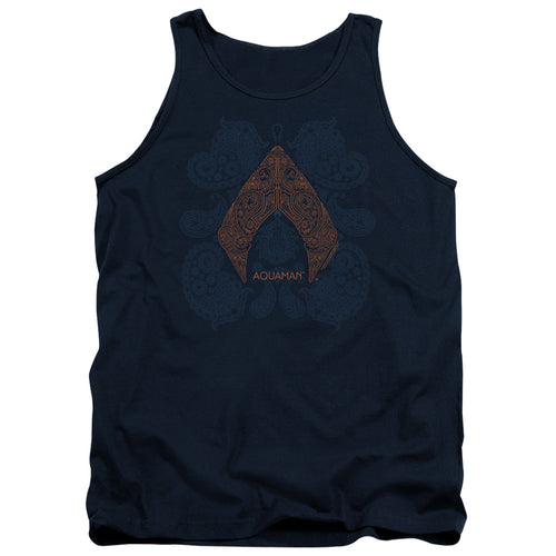 Aquaman Aqua Paisley Tank Top