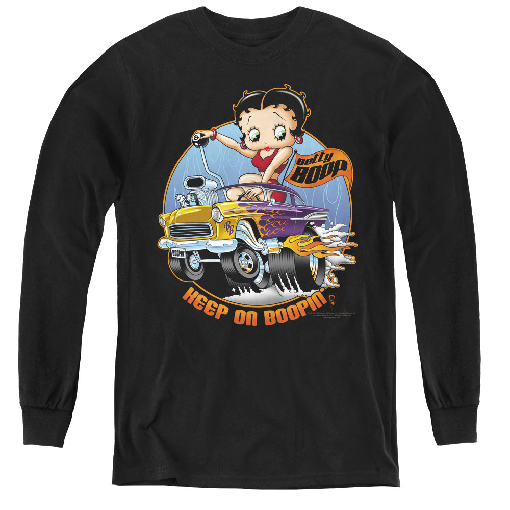 Betty Boop Keep on Boopin Youth Long Sleeve T-Shirt