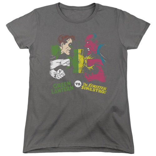 DC Comics Gl Vs Sinestro Womens T-Shirt