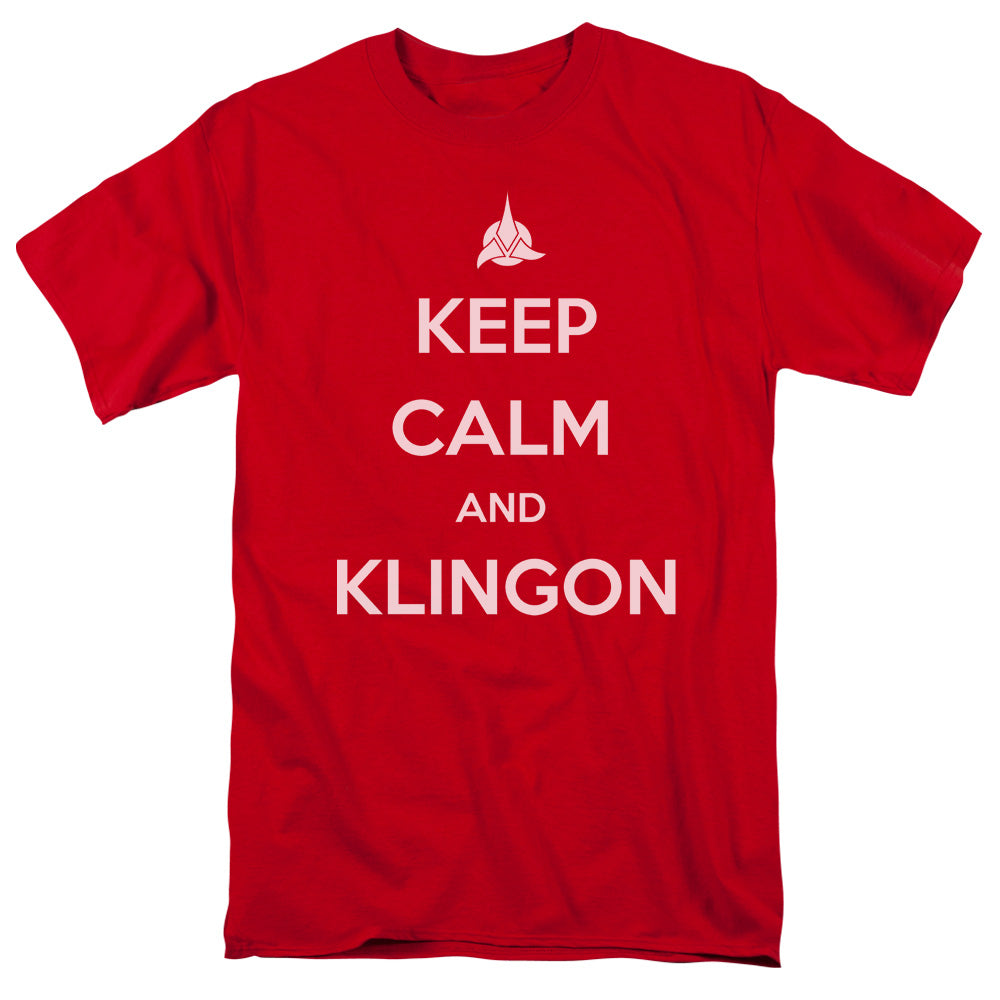 Star Trek Keep Calm and Klingon T-Shirt