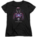 Mighty Morphin Power Rangers: The Movie Pink Ranger Womens T-Shirt