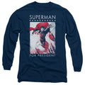 DC Comics Superman For President Long Sleeve T-Shirt