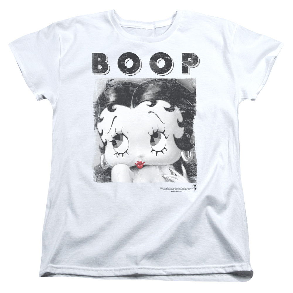 Betty Boop Not Fade Away Womens T-Shirt