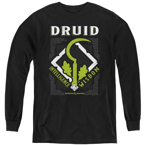 Dungeons & Dragons Druid Youth Long Sleeve T-Shirt