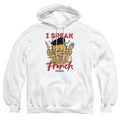 Garfield Speaking Love Pullover Hoodie
