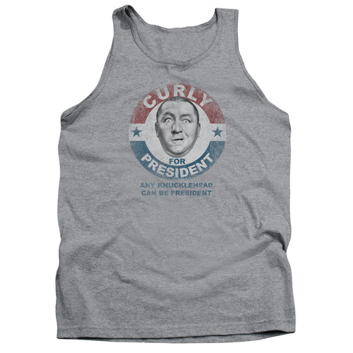 The Three Stooges Curly for President Any Knucklehead Tank Top