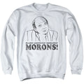 The Princess Bride Morons White Crewneck Sweatshirt
