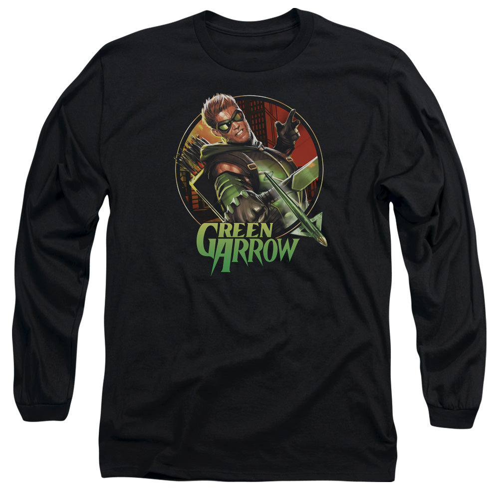 Justice League Sunset Archer Long Sleeve T-Shirt