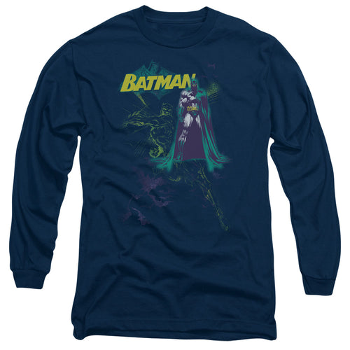 Batman Bat Spray Long Sleeve T-Shirt