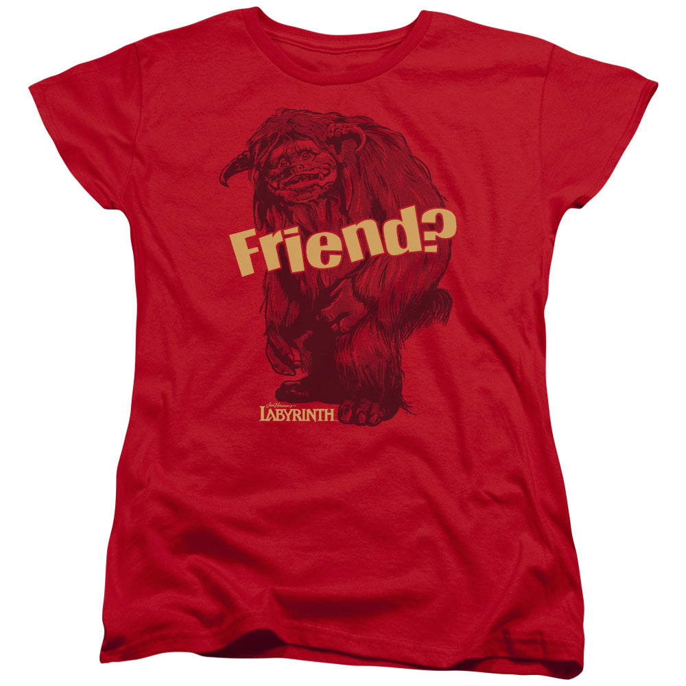 Labyrinth Ludo Friend Womens T-Shirt