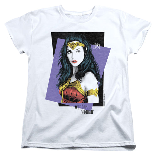 Wonder Woman 1984 Strike a Pose Womens T-Shirt