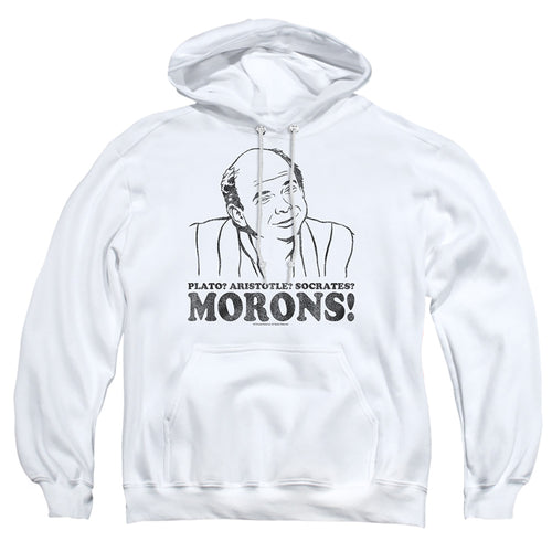 The Princess Bride Morons White Pullover Hoodie