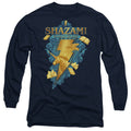 Shazam! Fury of the Gods Big Blue Seal Long Sleeve T-Shirt