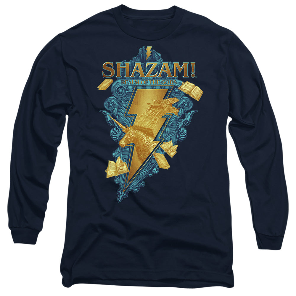 Shazam! Fury of the Gods Big Blue Seal Long Sleeve T-Shirt