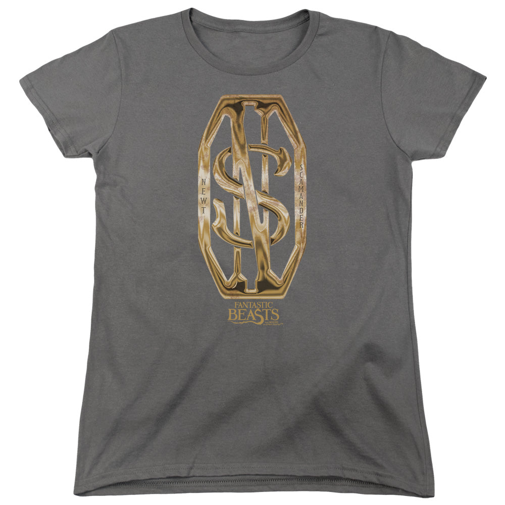 Fantastic Beasts Scamander Monogram Womens T-Shirt
