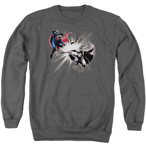 Batman v Superman Fight Burst Crewneck Sweatshirt