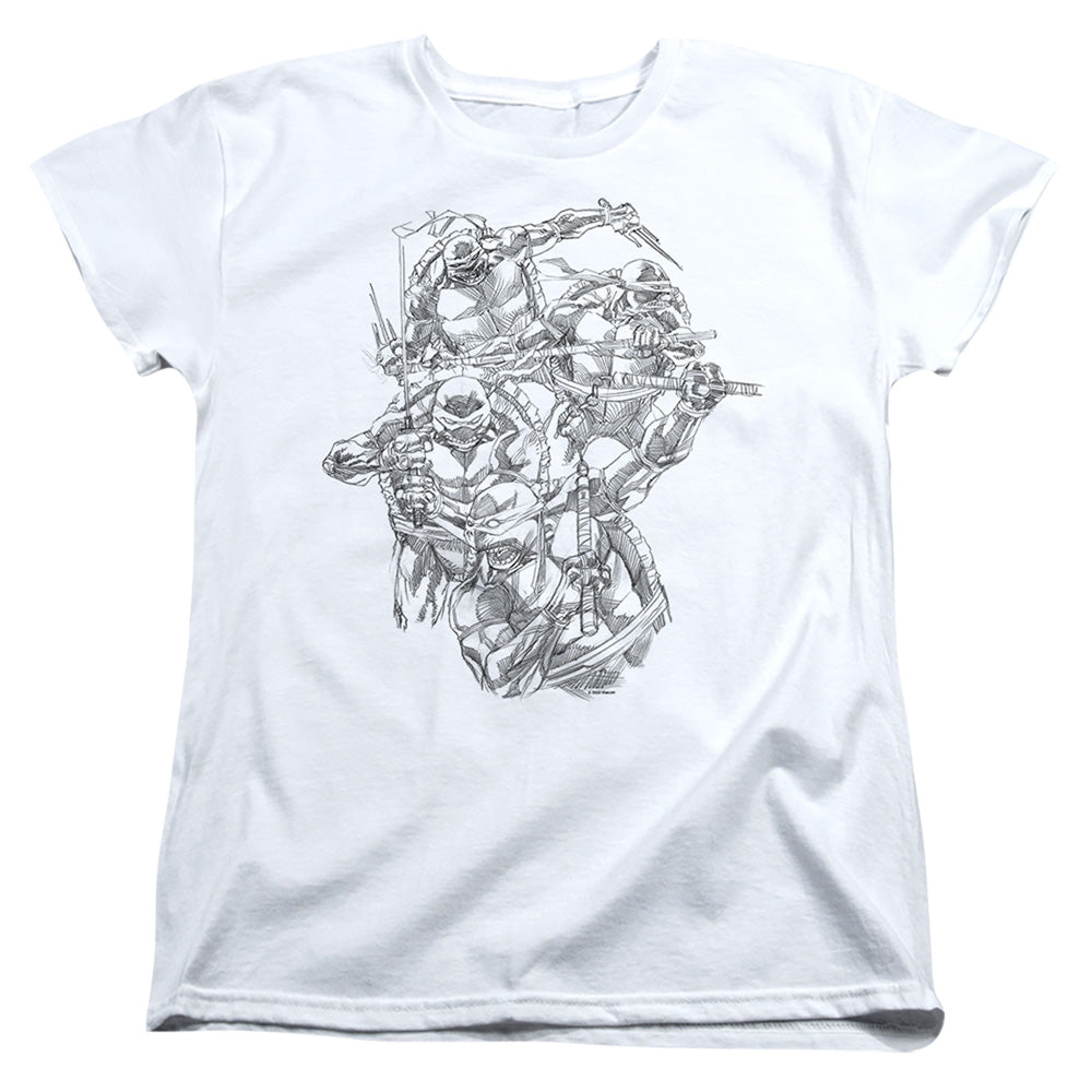 Teenage Mutant Ninja Turtles Shinobis Womens T-Shirt
