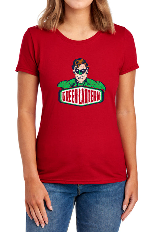 DC Comics Green Lantern Sign Womens T-Shirt