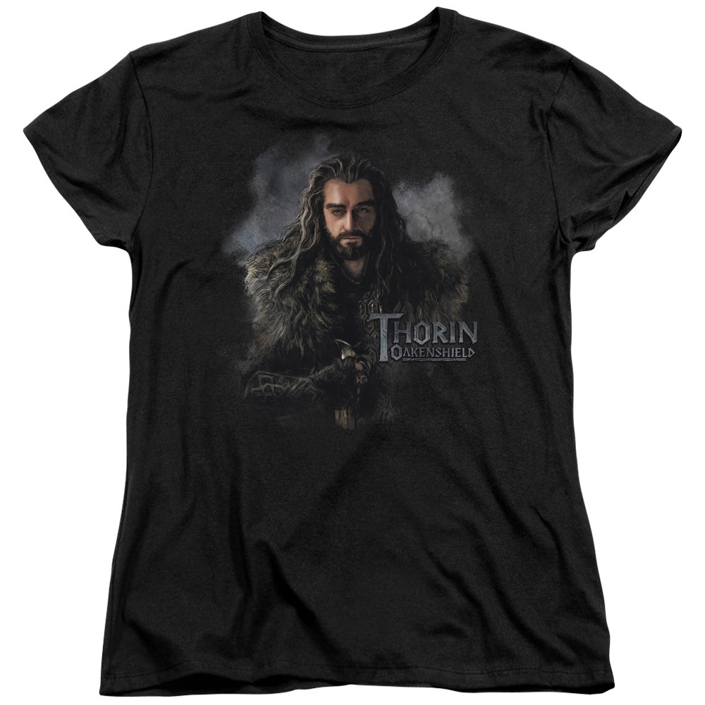 The Hobbit Thorin Oakenshield Portrait Womens T-Shirt