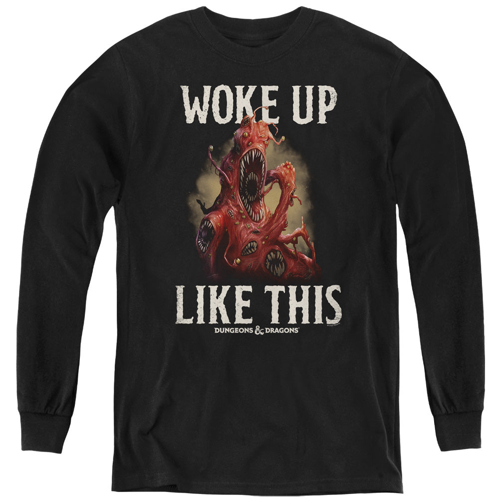 Dungeons & Dragons Woke Like This Youth Long Sleeve T-Shirt