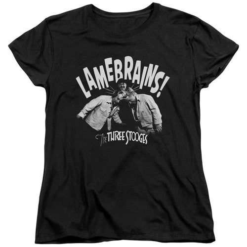 The Three Stooges Lamebrains Womens T-Shirt