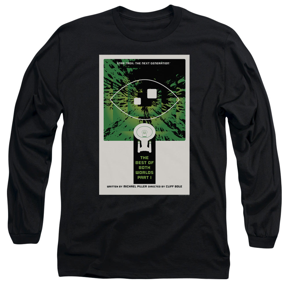 Star Trek The Best of Both Worlds Part I Black Long Sleeve T-Shirt