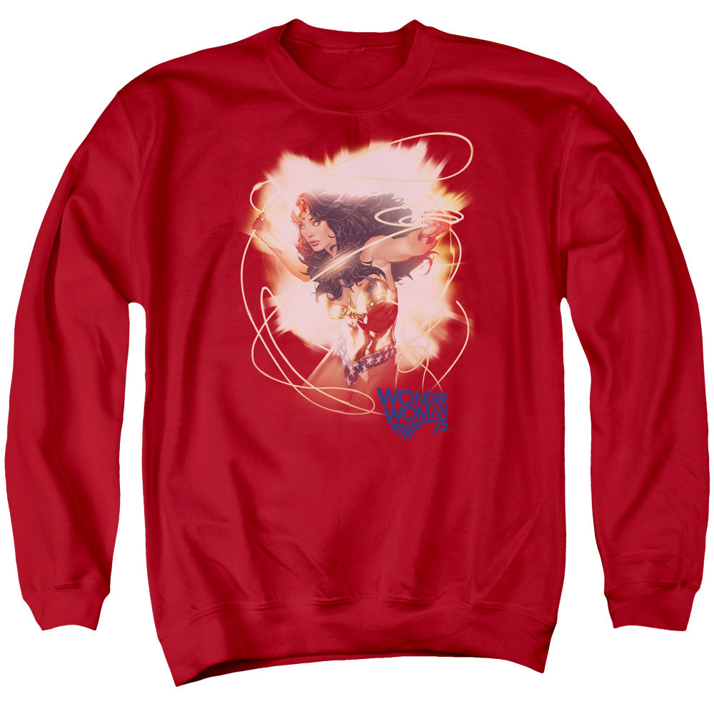 Wonder Woman 75th Burst Crewneck Sweatshirt