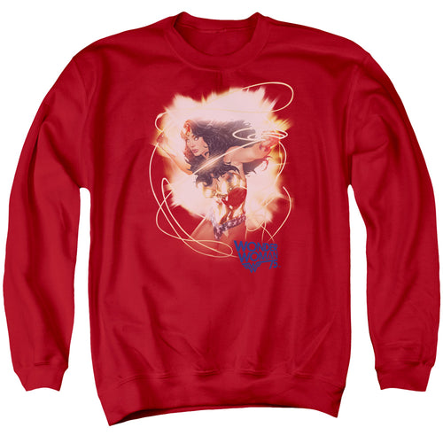 Wonder Woman 75th Burst Crewneck Sweatshirt