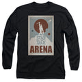 Star Trek Juan Ortiz Arena Black Long Sleeve T-Shirt