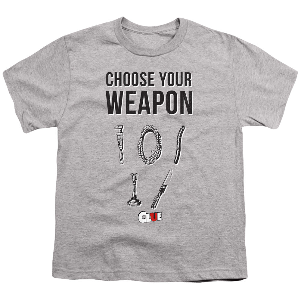 Clue Choose Your Weapon Youth/Toddler T-Shirt