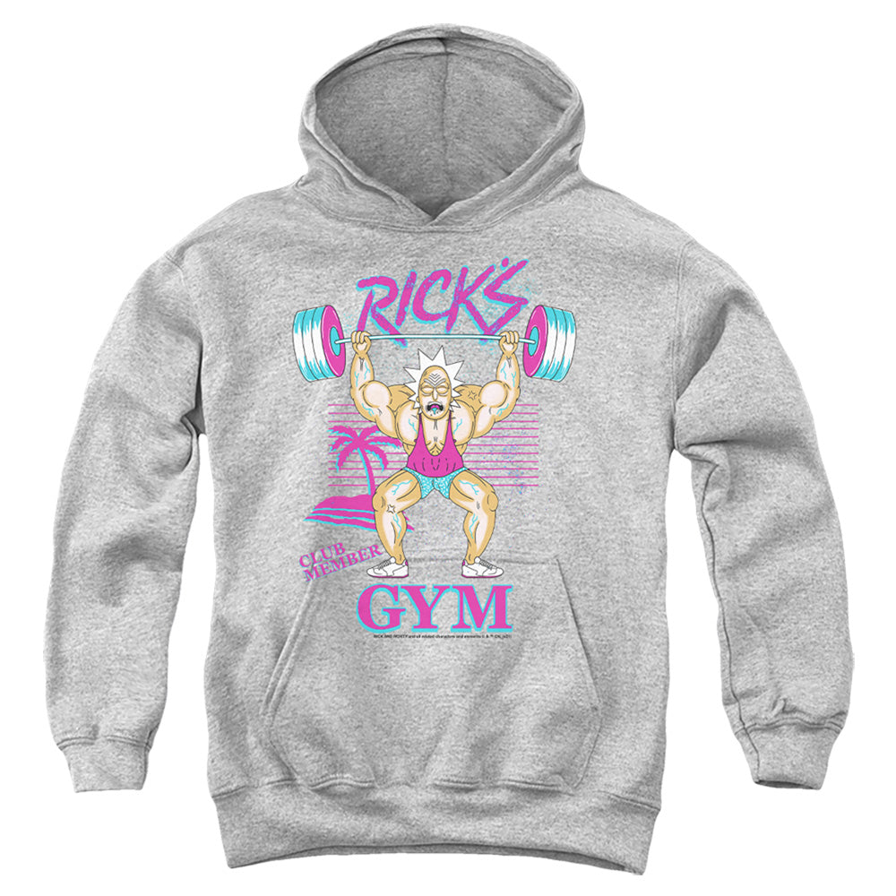 Rick and Morty Ricks Gym Youth Hoodie
