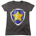 Paw Patrol Chase Badge Womens T-Shirt