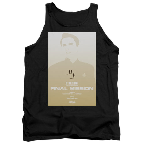 Star Trek Final Mission Black Tank Top