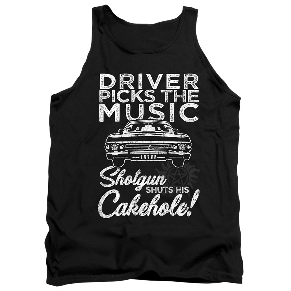 Supernatural Driver Picks the Music Tank Top