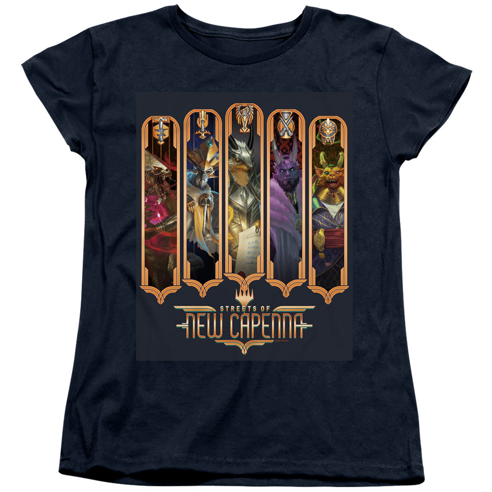 Magic the Gathering The Five Houses Womens T-Shirt