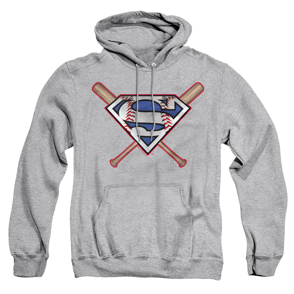 Superman Crossed Bats Pullover Hoodie